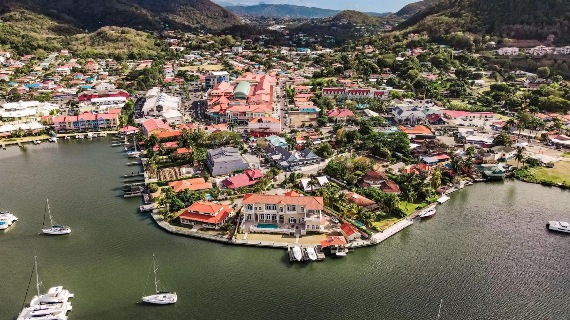 Coco Palm Otel Gros Islet Dış mekan fotoğraf