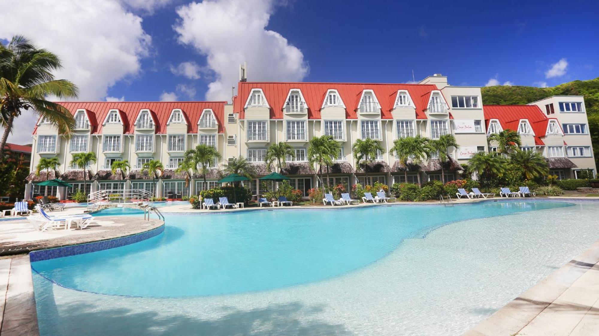 Coco Palm Otel Gros Islet Dış mekan fotoğraf