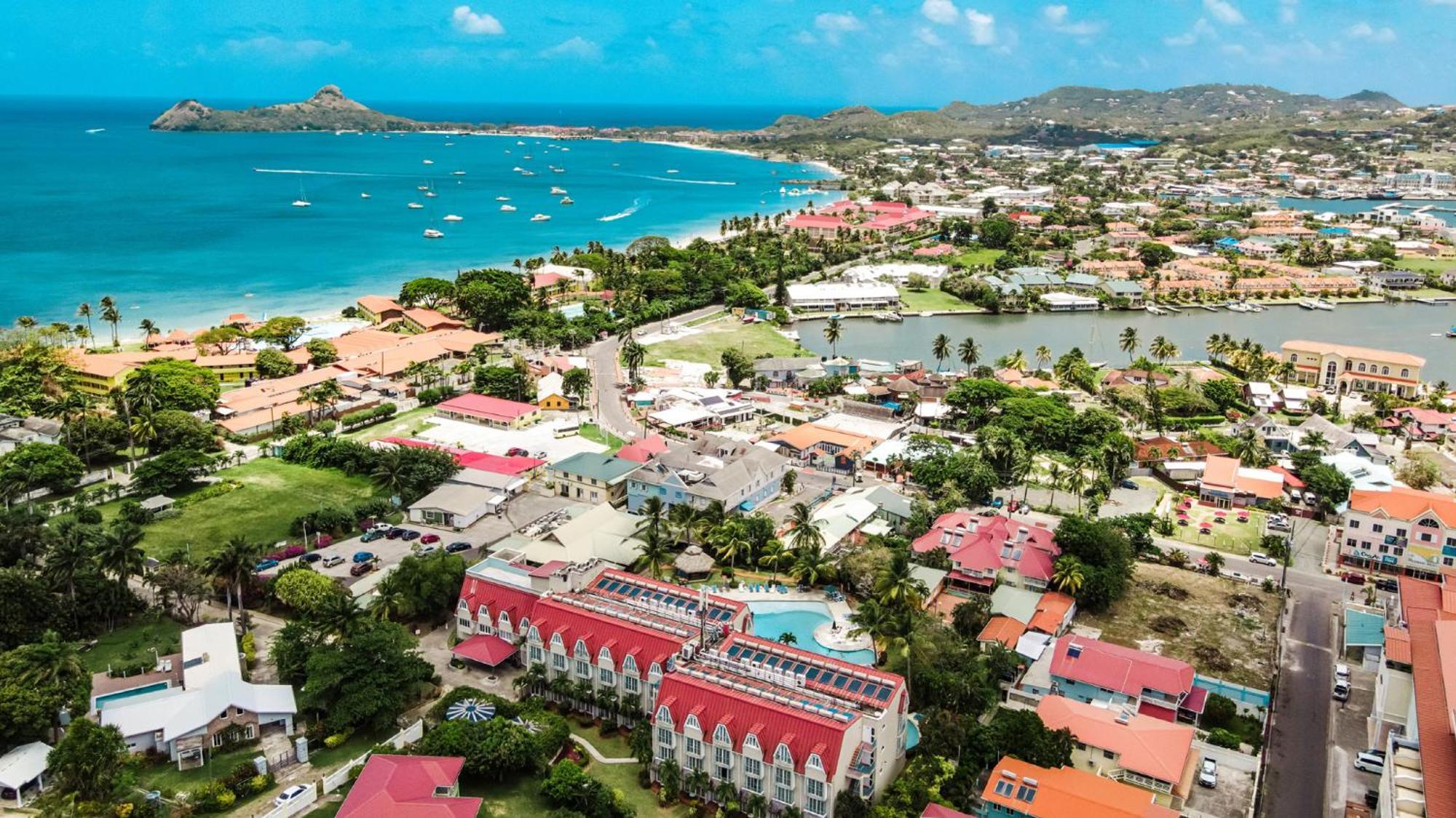 Coco Palm Otel Gros Islet Dış mekan fotoğraf